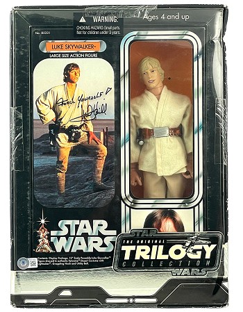 Mark Hamill Autographed 'Star Wars' Original Trilogy Luke Skywalker Action Figure